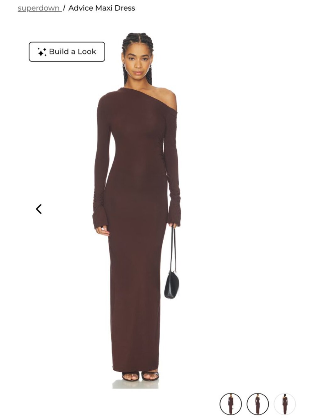 NWT Advice Maxi Dress Superdown XS
